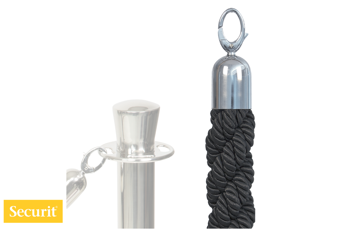 Securit USMERJEVALNA vrv ČRNE barve Chrome Classic RSCLRPCHBL Securit USMERJEVALNA vrv ČRNE barve Chrome Classic RSCLRPCHBL