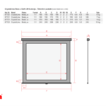 reflecta PROJEKCIJSKO rolo PLATNO 200x200cm 1-1 softLIFT CrystalLine 87722