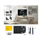 Securit KREDNE TABLE Silhouette z obliko XXL SQUARE FBXXL