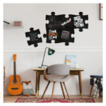 Securit KREDNE TABLE Silhouette z obliko XXL PUZZLE FBPUZZLE