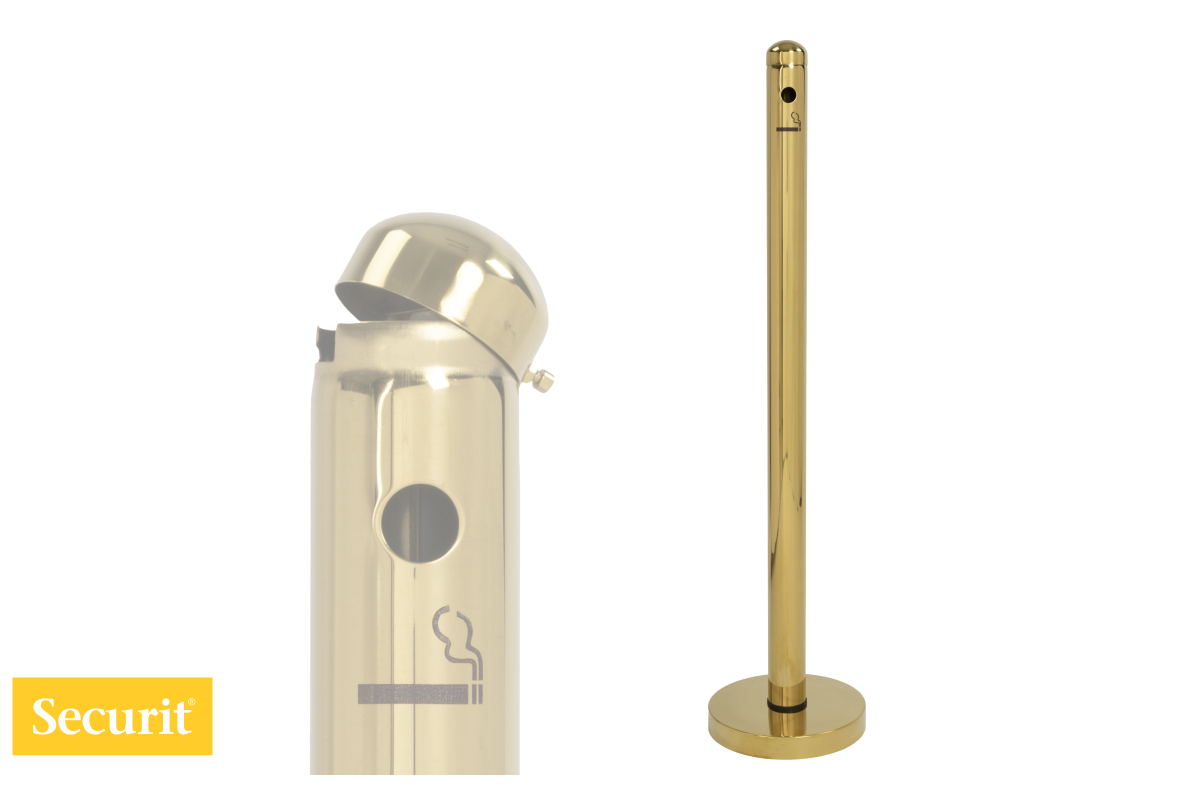 Securit ognjevarni talni PEPELNIK Gold SPGDSMSET