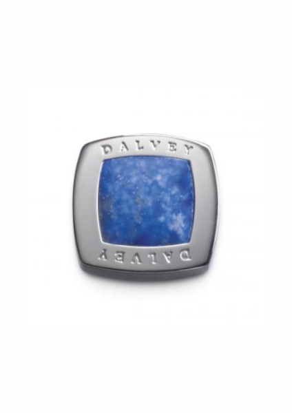 DALVEY manšetna gumba Quadrille lapis lazuli 00548