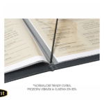 Securit Design MENI ovitek A4 Velvet SIVE barve z elastiko za vstavke MCDRA4VELVET