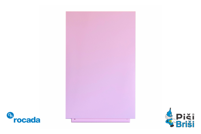 rocada magnetna TABLA 100x150cm roza barve SkinBoard NBT-6421RP