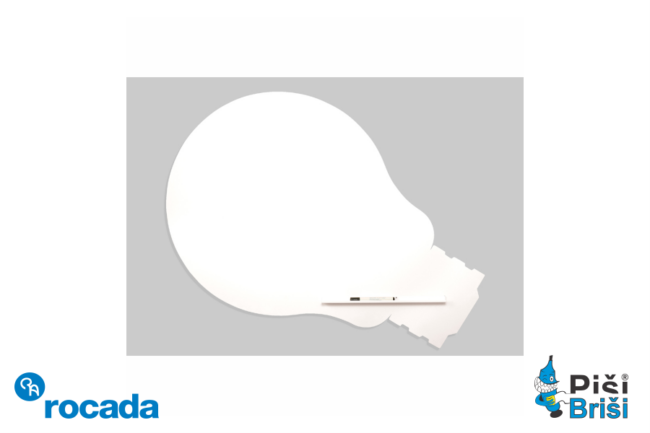 rocada BELA magnetna TABLA z obliko IDEA 75x115cm SkinBoard NBT-6460WT