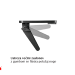 reflecta TV POLIČKA za komunikator na vrhu zaslona MBB300 23189