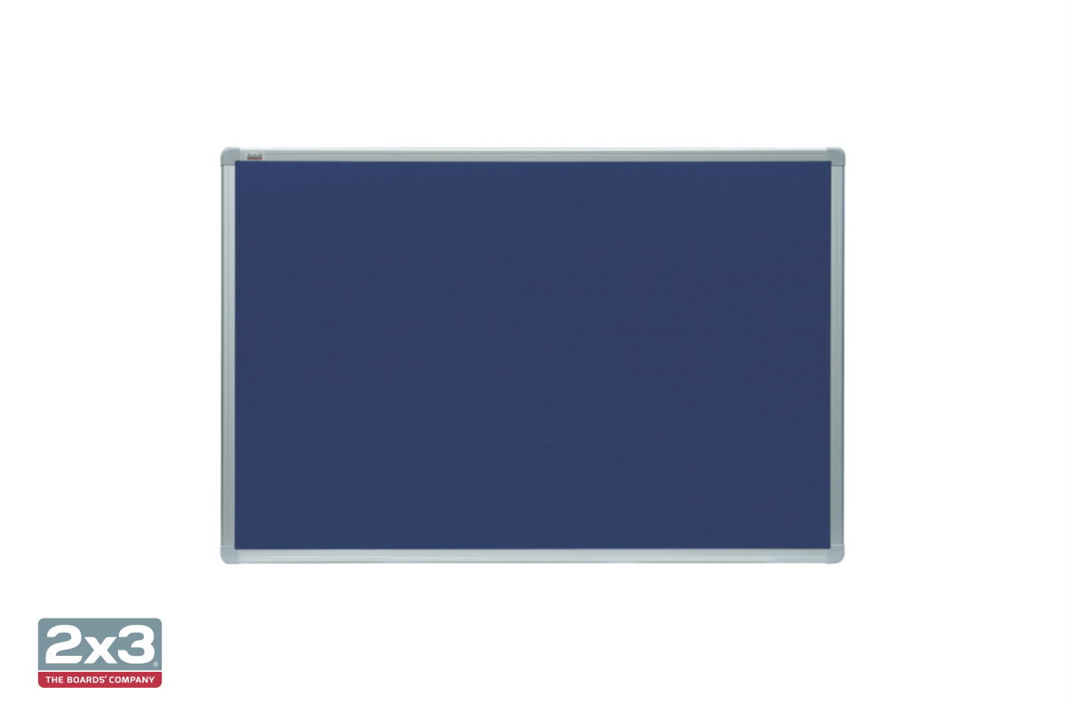 Piši-Briši OGLASNA TABLA iz modrega FILCA 90x120cm Modulo TMT129