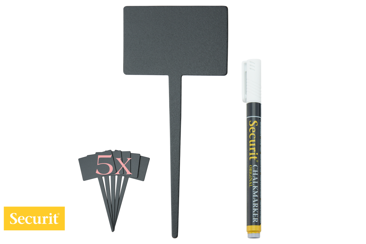 Securit TABLICA na palčki Silhouette - mali pravokotnik TAGRECTANGLE5