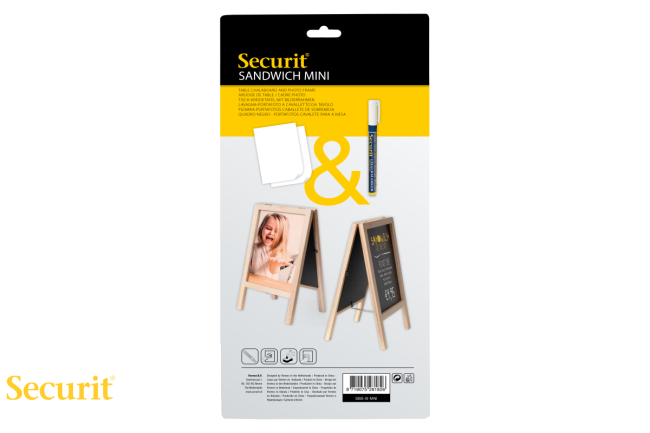 Securit A kredna TABLA A5 Mini Sandwich Board - namizna SBSBMNI
