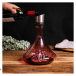 Alaskan MAKER DEKANTER za vino s topografijo gore Mount Everest AMTOPO-C-E