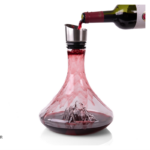 Alaskan MAKER DEKANTER za vino s topografijo gore Mount Everest AMTOPO-C-E