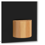 Piši-Briši LONČEK magnetni Bamboo za markerje na steklenih tablah RD-533BM-S
