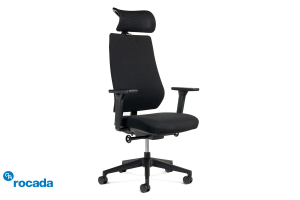 rocada STOL pisarniški na kolesih Ergoline Premium z vzglavnikom RD-934H