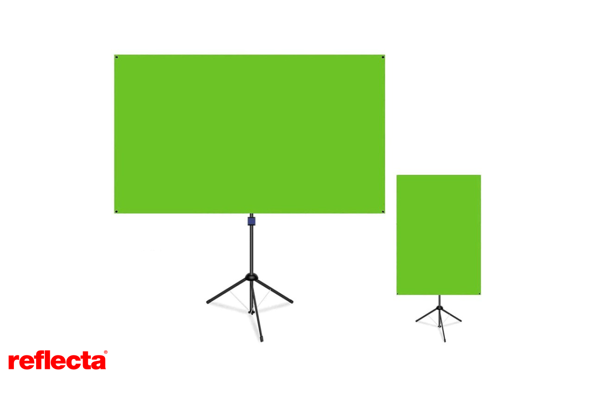 reflecta ZELENO tripod PLATNO 200x114cm za digitalno projekcijo GreenLine 87772 reflecta ZELENO tripod PLATNO 200x114cm za digitalno projekcijo GreenLine 87772