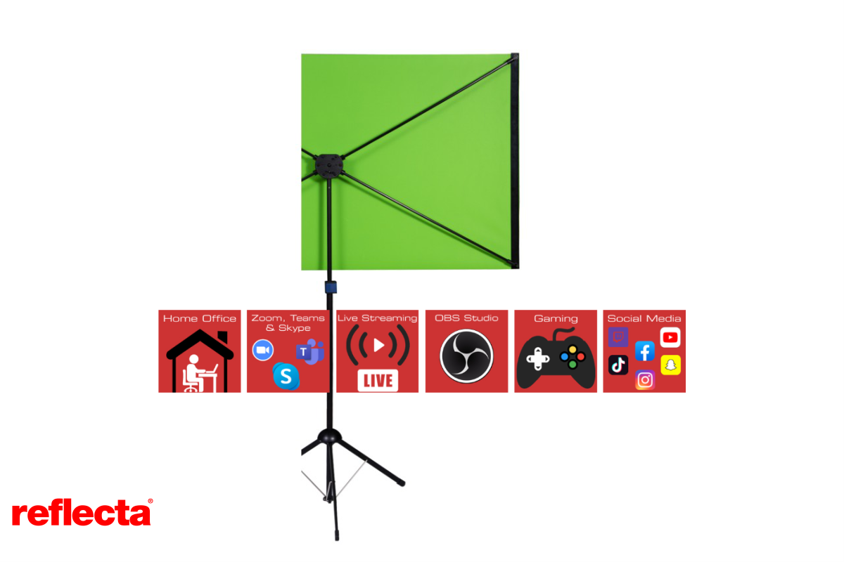 reflecta ZELENO tripod PLATNO 200x114cm za digitalno projekcijo GreenLine 87772 reflecta ZELENO tripod PLATNO 200x114cm za digitalno projekcijo GreenLine 87772