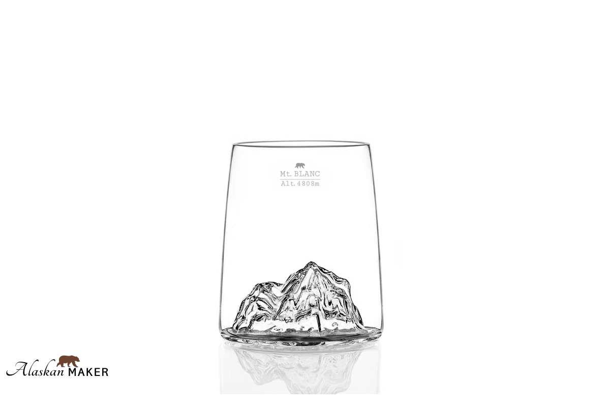 Alaskan MAKER Shot KOZARCI za žgano pijačo s topografijo Classique AMTOPO-S-BEMP Alaskan MAKER Shot KOZARCI za žgano pijačo s topografijo Classique AMTOPO-S-BEMP