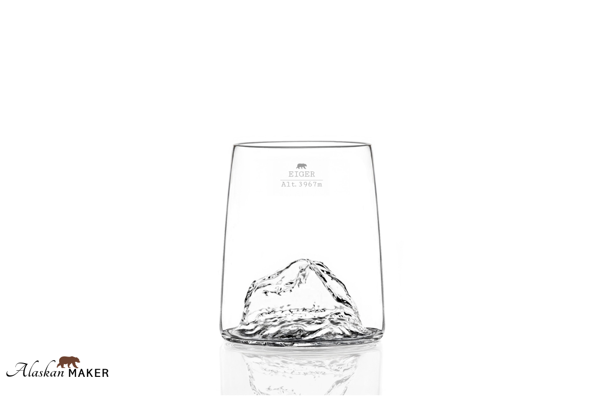 Alaskan MAKER Shot KOZARCI za žgano pijačo s topografijo Swiss AMTOPO-S-MEMJ Alaskan MAKER Shot KOZARCI za žgano pijačo s topografijo Swiss AMTOPO-S-MEMJ