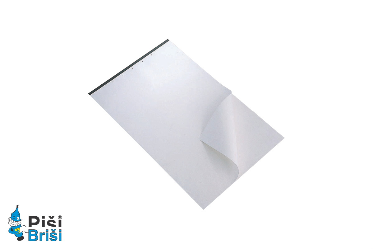 Piši-Briši BLOK papirja za FlipChart 25-listni 84x57cm FP25R Piši-Briši BLOK papirja za FlipChart 25-listni 84x57cm FP25R