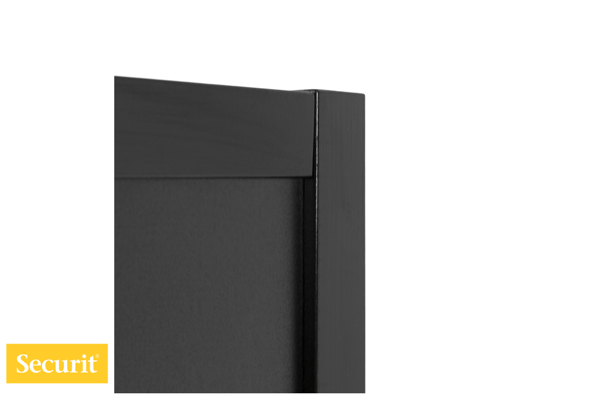Securit ULIČNA kredna TABLA 80x60cm Woody - T okvir ČRNE barve SBDTBL80 Securit ULIČNA kredna TABLA 80x60cm Woody - T okvir ČRNE barve SBDTBL80